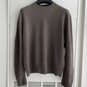 Beige Wool+Cashmere Sweater